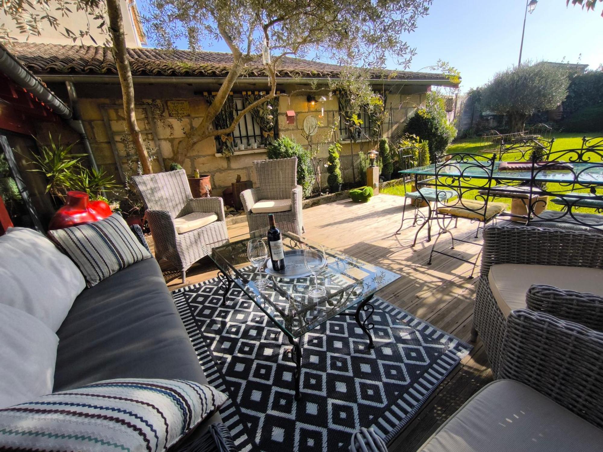 Le Jardin Villemaurine Saint-Émilion Exterior foto