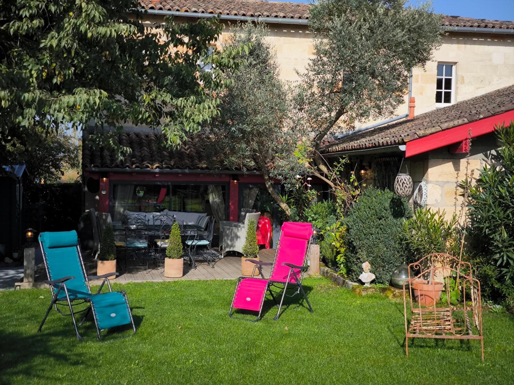 Le Jardin Villemaurine Saint-Émilion Exterior foto